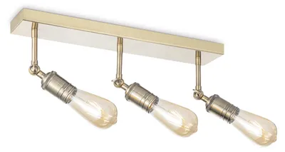 Produktbild von Home Sweet Home Aufbaustrahler Spy 3 - inkl. dimmbarem LED-Leuchtmittel - Messing