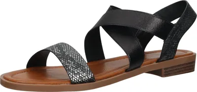 Produktbild von Fitters Footwear Ava Sandalen in Übergrößen Schwarz 2.156807 Black große Damenschuhe