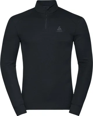 Produktbild von ODLO BL TOP Turtle neck l/s half zip ACTIVE W SCHWARZ L