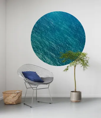 Produktbild von Komar Vlies Fototapete rund und selbstklebend - Calm - Größe: 125 x 125 cm (Breite x Höhe)