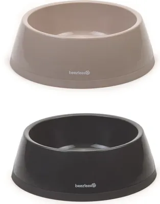 Produktbild von Beeztees Plastiknapf Hund, Farbe:anthrazit, Größe:1250 ml