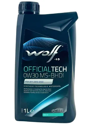 Produktbild von Wolf OfficialTech 0W-30 MS-BHDI 1 Liter (1051969)