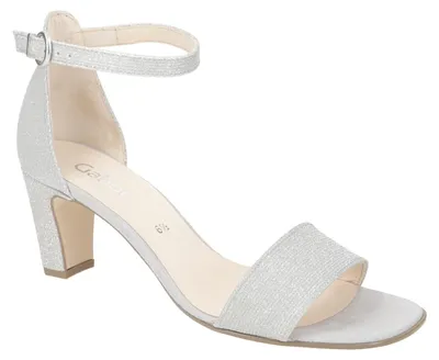 Produktbild von Gabor 61.790 Damen Sandalette - Riemchen Sandalen grau Elegant NEU