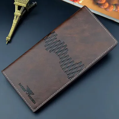 Image de Portefeuille pour homme Daiqisi PE-35449 - Marron foncé KP35449