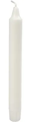 Immagine prodotto di Candele affusolate, D: 23 mm, H 20 cm, bianco, 30 pezzi.