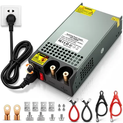 Productafbeelding van Instelbare DC-voeding 6-12V 125A 1500W AC naar DC converter