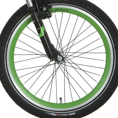 Image de ALPINA -Roue avant 20 J19DB Test Green Black SPK