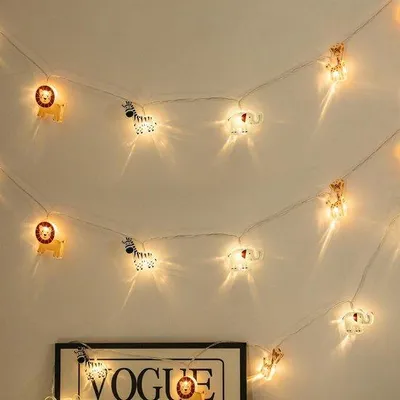 Obrázek produktu pro LED světelné řetězy do dětského pokoje – náladové osvětlení – noční lampička – dětský pokoj – LED světlo – osvětlení dětského pokoje