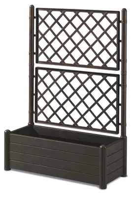 Obrázok produktu pre Kvetináč so oporou tmavohnedý 100 x 43 x 142 cm