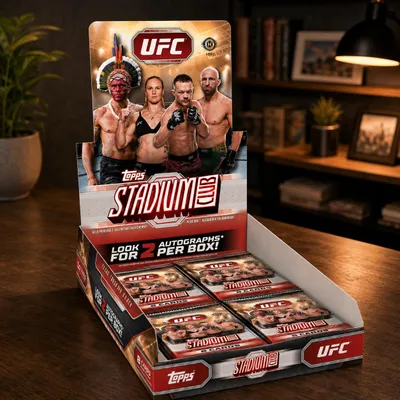 Produktbild von 2026 Topps Stadium Club UFC Hobby Box Englisch, KI-generiertes Bild