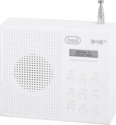 Produktbild von Trevi DAB 791 R DAB+ Radio mit UKW und integriertem Akku Teleskopantenne für einwandfreien Empfang