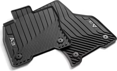 Produktbild von Original Audi A3 2021-2026 Allwetterfußmatten Gummifußmatten vorne