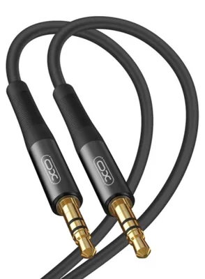 Immagine prodotto di Cavo audio XO, minijack 3,5 mm, AUX, 2 m, nero