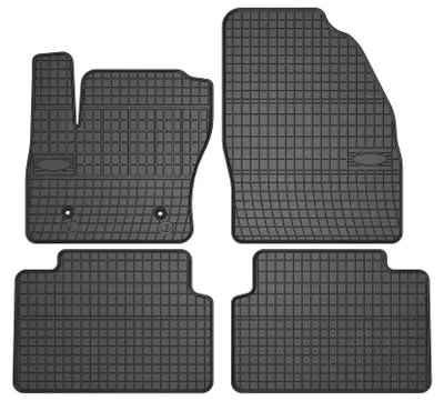 Produktbild von Gummi-Fußmatten für Ford Kuga MK1 2011-2013 (SUV) – 4-tlg, Schwarz, passgenau – Wielganizator SolidPRO