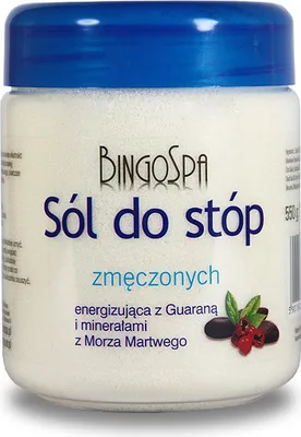 Obrázek produktu pro BingoSpa Sůl na unavená chodidla, 550 g