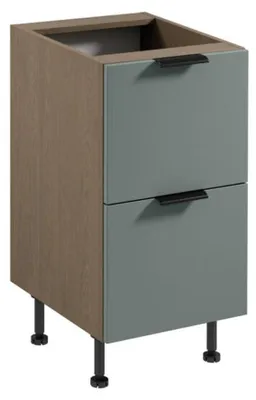 Produktbild von Küchenschrank Unterschrank Schubladenschrank Schrank 2 Schubladen Küche