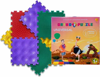 Obrázek produktu pro PROMO Polesie 47217 Ortopedická modulární masážní podložka ORTHO PUZZLE Universal