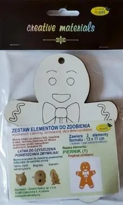 Image de Kit de décoration pour pain d'épices, dimensions 13x11 cm - Galeria Hobby