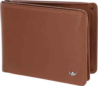 Immagine prodotto di Golden Head Pelle portafoglio Polo RFID Protect Scheintasche mit Geheimfach 1159 Cognac marrone