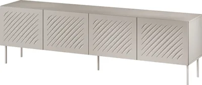 Produktbild von Furniture24 Fernsehschrank Siena 200 X 60 X 40 Cm 4 Türiger Wohnzimmerschrank Lowboard Kaschmir