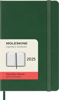 Zdjęcie produktu dla Moleskine DHK1512DC2Y25, Monochromatyczny, Zielony, Matowy, 70 g/m², Papier w linię, Twarda okładka