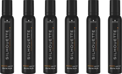 Produktbild von Silhouette Super Hold Mousse 6x200 ml