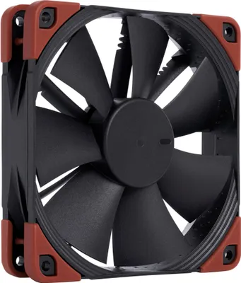 Obrázok produktu pre Noctua NF-F12 INDUSTRIALPPC-2000, Ventilátor, 12 cm, 450 ot/min, 2000 ot/min, 121,8 m³/h, Čierna, Hnedá