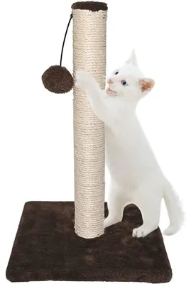 Obrázok produktu pre RAM ONLINE Veľký mačací škrabadlo, 42 cm, hnedé