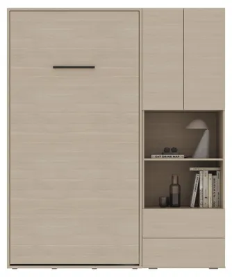 Obrázek produktu pro Sada SMARTBett M3 – skládací postel 100 x 200 a skříň STA.2.0017 Dub Kaiserberg