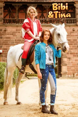 Produktbild von Bibi & Tina mit Sabrina - Blocksberg Film Poster Druck - Größe cm
