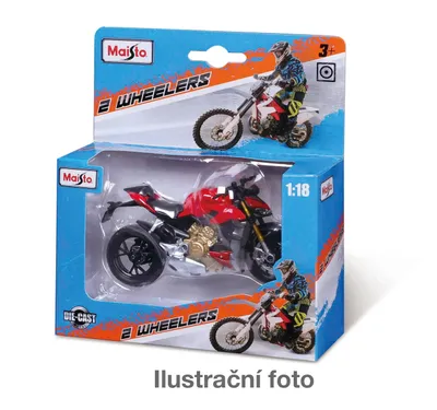 Immagine prodotto di Maisto 1:18 Fm 2 ruote (senza cavalletto)