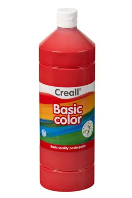 Obrázok produktu pre Creall Basic Color, 1000 ml, Červená, 1 kusov