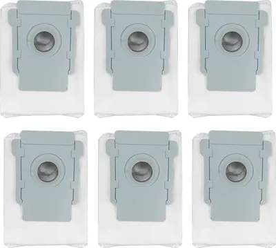 Produktbild von 6 Stück Staubsaugerbeutel für iRobot Roomba i7 i7+ S9 S9+ i3 i3+ i4+ J7+ Clean Base Ersatz-Staubbeutel