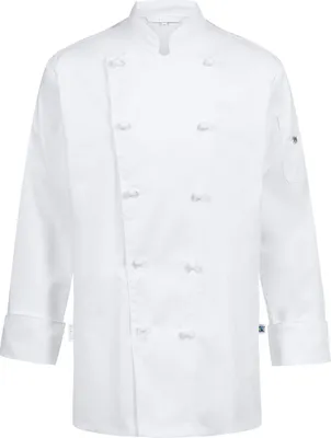 Produktbild von Greiff GASTRO-MODA Cuisine Herren Exquisit Kochjacke Regular Weiß S