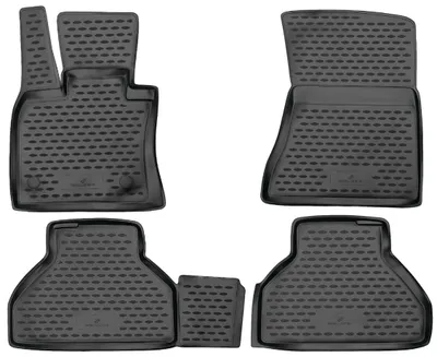 Produktbild von WALSER XTR Gummi Fussmatten Auto für BMW X5 (E70) 2006 - 2013, 100% passgenaue Auto Fußmatten, robuste Universal Fußmatte Auto, Gummimatten Auto, Auto Fussmatten Gummi, Auto Gummimatten