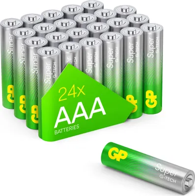 Obrázek produktu pro GP GPSUP24A931C24 24er Batterien SUPER Micro AAA 1,5 V