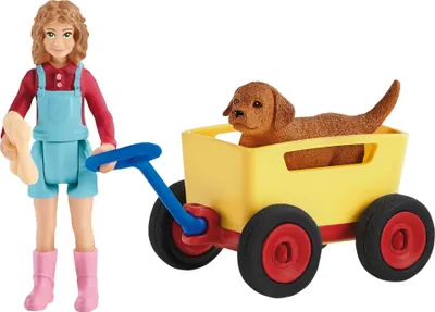 Immagine prodotto di Schleich Farm World     42543 Bollerwagen-Ausflug