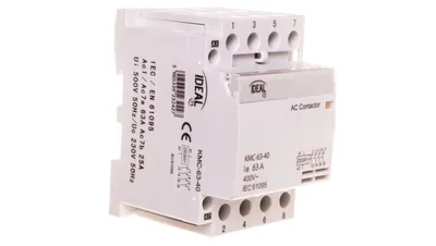 Obrázek produktu pro Modulární stykač 63A 4NO 0R 230V AC KMC-63-40 23242