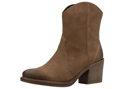 Immagine prodotto di Rieker donna stivaletto cowboy tacco a blocco western Y1251, misura:37 EU, colore:Marrone