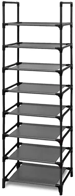 Imagen del producto de Estante para zapatos con 8 niveles, ideal para la organización