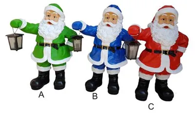 Immagine prodotto di Statua di Babbo Natale renna 75cm decorazione