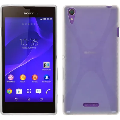 Produktbild von PhoneNatic Case kompatibel mit Sony Xperia Style - clear Silikon Hülle X-Style + 2 Schutzfolien