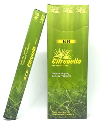 Räucherstäbchen Citronella – 20 Stück, 50+ Düfte, Meditationsduft