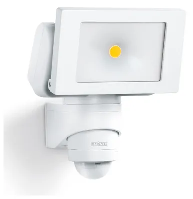 Image de Steinel LED Projecteur à détecteur 14,7 W 1375 lm 4000 K 21,5x15,5 cm LS 150 S blanc