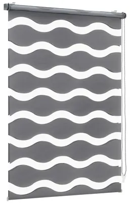 Produktbild von Sekey Doppelrollo Wellen Klemmfix ohne Bohren für Fenster, Doppelrollo 80 cm breit, Duo Rollo Welle Jalousie Sonnenschutz, 80x100cm, Weiß