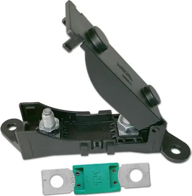 Produktbild von Sicherungshalter | MTA MegaVAL | 32V | M8 | anreihbar | inkl. Sicherung 125A