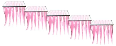 Produktbild von vhbw 5x Taschenfilter für Klima- und Lüftungsanlagen - Filter ISO ePM1 50%, 59,2 x 59,2 x 60 cm Rosa