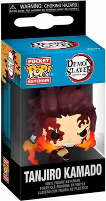 Produktbild von Demon Slayer - Tanjiro Kamado Schlüsselanhänger Funko Pocket POP! Keychain