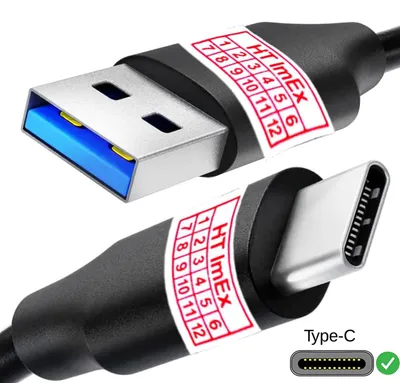 Produktbild von USB 3.2 (10Gbps) auf USB-C Datenkabel Ladekabel kompatibel mit ZOTAC ZBOX-EN374070C Mini PC, CalDigit TS4 Thunderbolt 4 Dock
