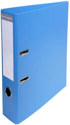 Immagine prodotto di Cartella Premium A4 PVC 70 mm azzurro Confezione da 10